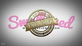 Lily Labeau And Allie Haze Go Nasty on Hardcore Blowjob and Ass Licking Action