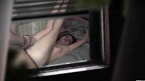 discovered my stepdaughter fucking with the neighbor in homemade missionary