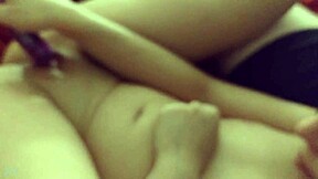 Lil luv fingering petite pussy with toys in masturbation session