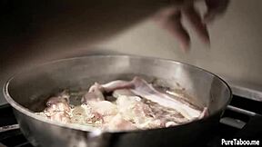 Hot Stepdaughter Teen 18+ Craves Stepdads Fat Dick For Taboo Fucking!