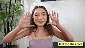 I'm spreading my pussy lips wide, getting ready for your hard fuck, Amber Summer and Charles Dera