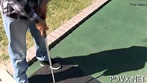 Lovely Nikki Lavay, uh, sucks cock in hardcore pov fucking with her small tits slut vibe until cum... yeah!