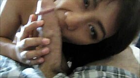 Asian Teen 18+ Teases With Amazing Head In Pov Style