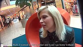 this young 18+ czech girl gets horny and masturbates outdoors in public near the mall for some quick fun