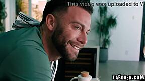 Seth BARGES IN and INSISTS on WATCHING every INTIMATE moment as brunette not daughter cheats with deepthroat blowjob in pov reality.