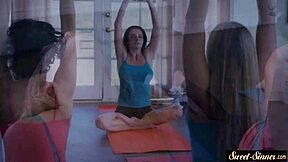 come here and let me suck your cock after yoga class