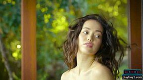 Petite filipina teen kit rysha strips off clothes revealing perfect tiny body for playboy.
