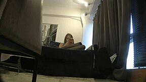 The hot and horny tight super sexy beautiful petite college girl ignores a big cock. She plays with balls instead.