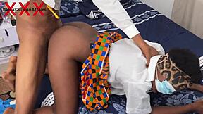 oh man, this africa sex in equatorial guinea... student lovin that big cock, new season fuck, subscribe to red plz