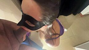 Colombian madrastra latina plays domestic in kitchen with hijastro ending in cum swallow and big tits action!