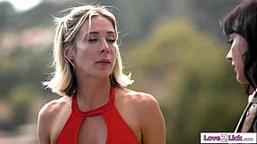 since i'm early, maybe you can teach me how to lick your shaved pussy properly now...