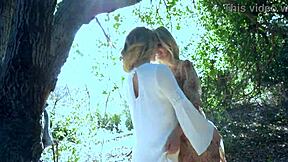 Enchanted by lesbians Scarlet Red and Blake Eden's passion!