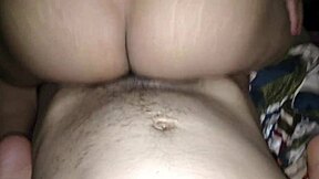 Desi bhabhi hops on that big fat dick. She moans loudly in Hindi during the ride.