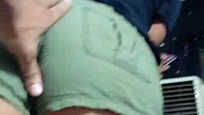 My pussy gets wet when disgusting old man touches me in bedroom with orgasm and squirting!