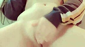 this amateur teen 18+ girl shows off her cute latina ass and pussy in solo play