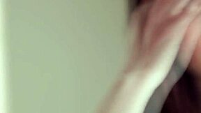 Asian drooling during intense oral activity with big tool in pov