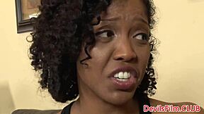 Hey, young black babe, ready to jump on this older cock?