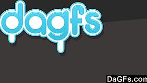 Dagfs - Busty Girlfriend Sucks Huge Cock and Fucks Hardcore Like Porn Star