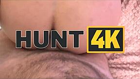 Hunt4k slutty blonde teen lesbian gets small tits pussy interrupted by old russian landlord's cock in bisexual cuckold watching