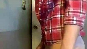 Sexy petite 18+ milf teasing with panties and plump ass 😘