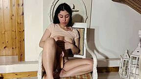 i'm obsessed with playing my dildo deep in my tight pussy - dollscult