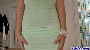 classy beauty rides old man cock