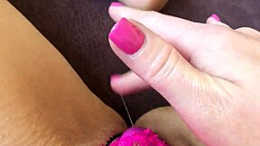 Big Clit Milf Rubs Creamy Pussy Lips In Wet Panties Until Squirting Orgasm With Moans