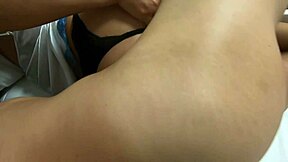 Madrastra Shares Bed with Hijastro Leading to Creampie Sex in Cowgirl and Doggystyle