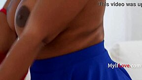 What If This Ebony Cougar Seduces Her Stepson Silently