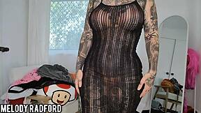 hey check this sheer shein try on haul with big tits milf 😍