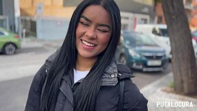 putalocura catches venezuelan big ass ambar bunny ending in creampie