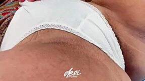 Desi bhabhi, are you fingering that hairy pussy while masturbating?