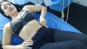 Moonblack preps curvy body for wild party fun