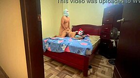 Depravados hidden camera records old stepfather fucking his own stepdaughter in real homemade amateur sex with dirty talk and huge clit spreading