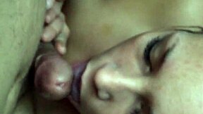 Wow, check out this blonde cutie with tattoo showing feet and tits!