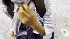 Asian College Girl Tries Hardcore Sex Experiment