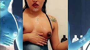 hey, why does this damn pregnant young girl love m lk bluee official so much?