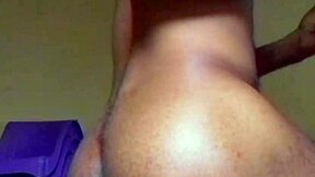 Lonely African Man Dances Naked Then Touches Cock and Ass