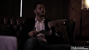 Man, Mr. Pullman, you're such a perv making me deepthroat your big cock in class