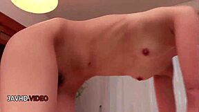 i bend nana fujii's asian teen ass for hardcore japanese creampie action