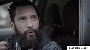 i feel so excited having hardcore sex with my cute brunette teen stalker including blowjob and riding