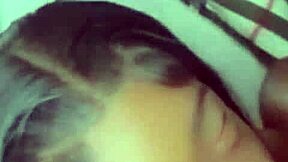 My little 18+ shy stepsister feels so guilty caught on knees sucking big black cocks again