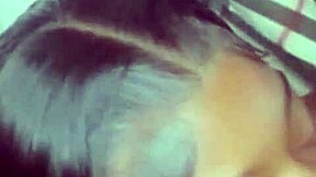 My little 18+ shy stepsister feels so guilty caught on knees sucking big black cocks again