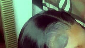 My little 18+ shy stepsister feels so guilty caught on knees sucking big black cocks again