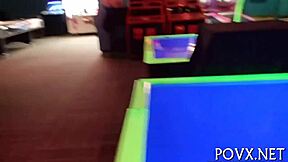 Hey, check this legal age teen ager getting rough pov blowjob and hardcore fucking with old guy