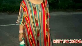 Desi girl enjoys outdoor fuck with her boyfriend in romantic setting