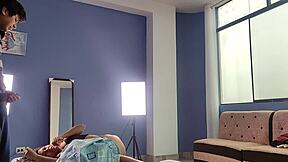 amateur latina friend causha piraña pandillera ladrona in first time dorm pigtails parody with ass shaking slap