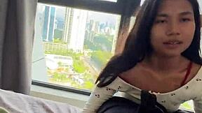 baise une asiatique de 18 ans dans un hotel de luxe 😏