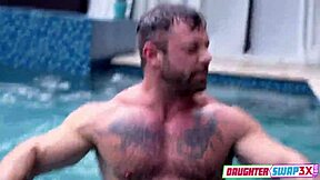 Perverted stepfather and stepdaughter share intimate secrets. They exchange stepdaughters to improve family relationships.