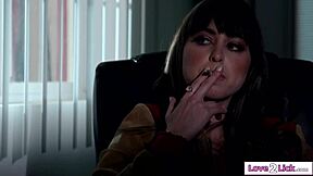 Cheated Lesbian Wife Now Demands My Pussy in Intense Oral Session